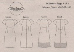 shift dress thread bk